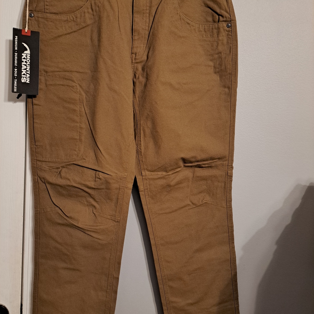 Mountain Khakis Tan Utility Work Pants